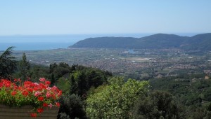 vista sul Mar Ligure / Tirreno